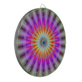 Dartboard-wiel van kleur dartbord (Voorkant Links)