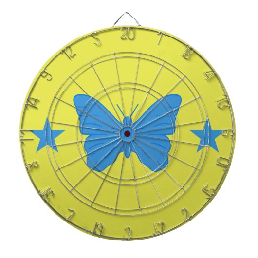 Dartboard with Flag of Bady Bassit Dartbord (Voorkant)