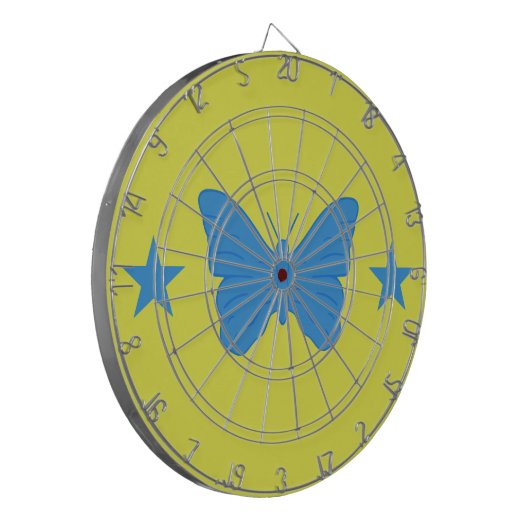 Dartboard with Flag of Bady Bassit Dartbord (Voorkant Links)