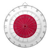 Dartboard with Flag of Japan Dartbord (Voorkant)