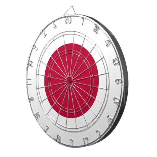 Dartboard with Flag of Japan Dartbord (Voorkant Rechts)