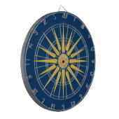 Dartboard with Flag of Macedonia, Greece Dartbord (Voorkant Links)