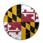 Dartboard with Flag of Maryland, USA Dartbord (Voorkant)