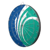 Dartboard with Flag of Ottawa, Canada Dartbord (Voorkant Rechts)