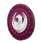 Dartboard with Flag of Phoenix City, Arizona Dartbord (Voorkant Rechts)