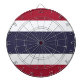 Dartboard with Flag of Thailand Dartbord (Voorkant)