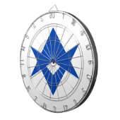 Dartboard with Flag of Toyota City, Japan Dartbord (Voorkant Rechts)