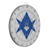 Dartboard with Flag of Toyota City, Japan Dartbord (Voorkant Links)