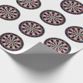Dartboard wrapping papier (Hoek)