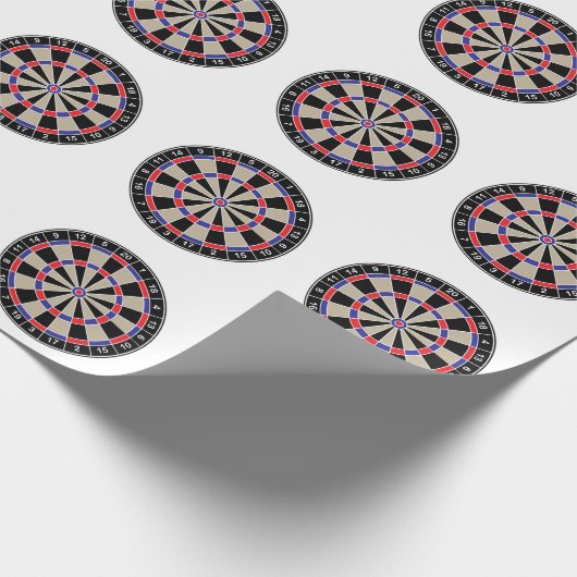 Dartboard wrapping papier (Hoek)