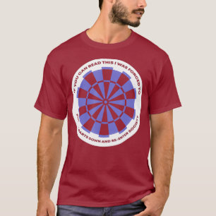 Dartboard Zet mijn darts neer Dart Player T-shirt