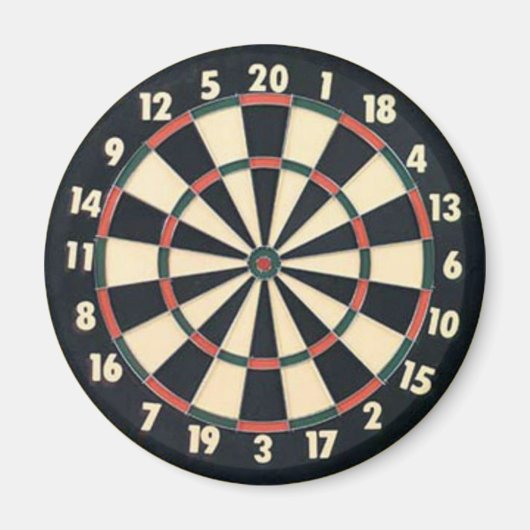 dartboardmagneet magneet (Voorkant)