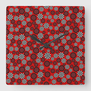 Dartboards Vierkante Klok