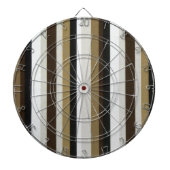 Dartbord Beige Brown Stripe (Voorkant)