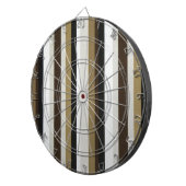 Dartbord Beige Brown Stripe (Voorkant Rechts)