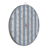 Dartbord Blauw & Wit Stripe (Voorkant Links)