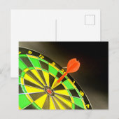 Dartbord Briefkaart (Voorkant / Achterkant)