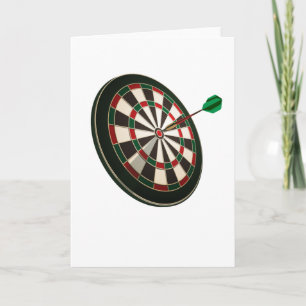 Dartbord Cadeau Dartist Darts Werpen Kaart