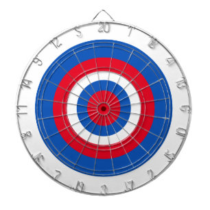 Dartbord - concentrische ringen in WBR