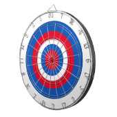 Dartbord - concentrische ringen in WBR (Voorkant Rechts)