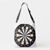 Dartbord Crossbody Tas (Achterkant)