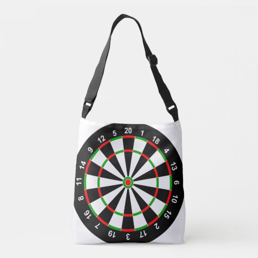 Dartbord Crossbody Tas (Achterkant)