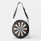 Dartbord Crossbody Tas (Achterkant)