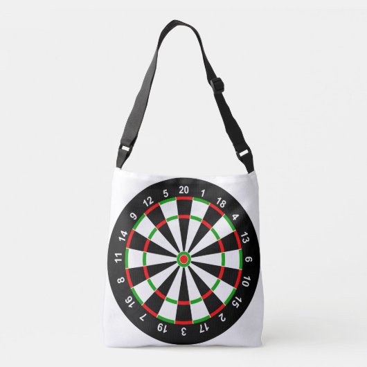 Dartbord Crossbody Tas (Achterkant)