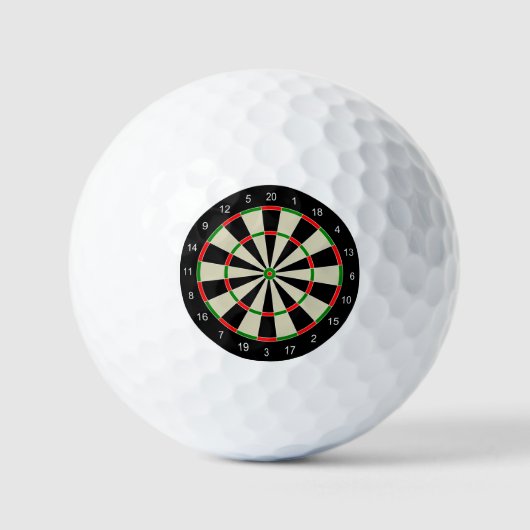 Dartbord Golfballen (Voorkant)