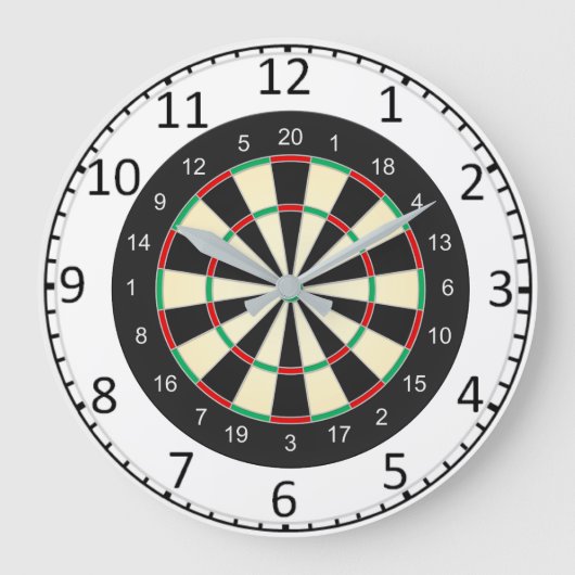 Dartbord Grote Klok (Voorkant)