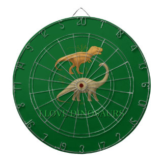 Dartbord - Ik hou van dinosauriërs