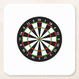 Dartbord Kartonnen Onderzetters