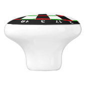 Dartbord Keramische Knop (Zijkant)
