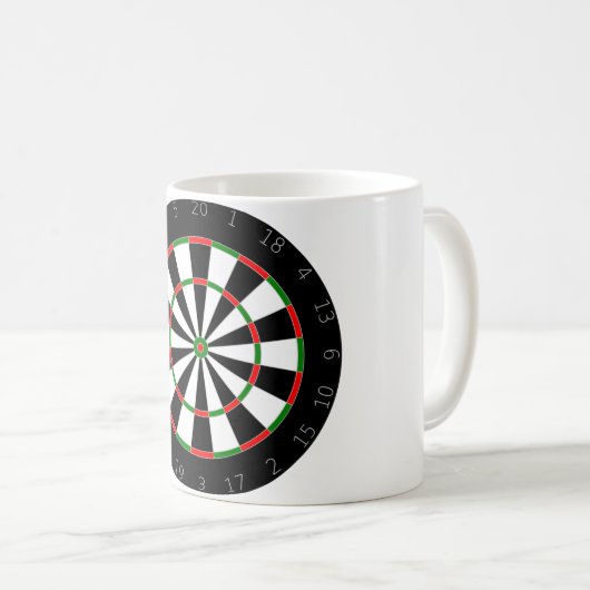 Dartbord Koffiemok (Voorkant rechts)