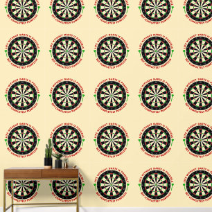 Dartbord - Leven zonder darts is mogelijk 1 Behang