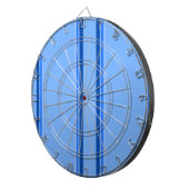 Dartbord met blauwe lijnen (Voorkant Rechts)