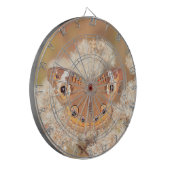 Dartbord met buckeye vlinder (Voorkant Links)