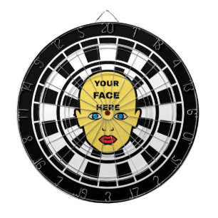 Dartbord met eigen gezicht – Voeg uw foto toe Gift