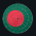 Dartbord met vlag van Bangladesh<br><div class="desc">Voeg een vleugje Bangladesh pride toe aan uw speelkamer met ons exclusieve dartbord met de vlag van Bangladesh! Dit dartbord is met precisie en aandacht voor detail gemaakt en is meer dan alleen een game-accessoire; het is een viering van het erfgoed en de nationale trots van Bangladesh. Het gedurfde ontwerp...</div>