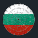 Dartbord met vlag van Bulgarije<br><div class="desc">Voeg een vleugje Bulgaarse trots toe aan uw speelkamer met ons exclusieve dartbord met de vlag van Bulgarije! Dit dartbord is met precisie en aandacht voor detail gemaakt en is meer dan alleen een functioneel gameaccessoire; het is een eerbetoon aan het rijke erfgoed van Bulgarije. Het gedurfde ontwerp toont trots...</div>