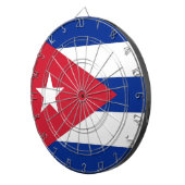 Dartbord met vlag van Cuba (Voorkant Rechts)