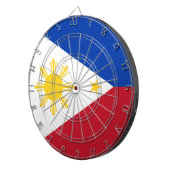 Dartbord met vlag van de Filipijnen (Voorkant Rechts)