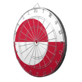 Dartbord met vlag van Groenland (Voorkant Rechts)