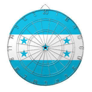 Dartbord met vlag van Honduras