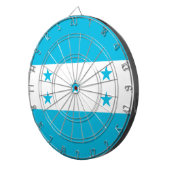 Dartbord met vlag van Honduras (Voorkant Rechts)