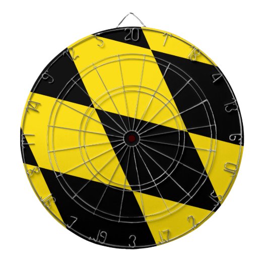 Dartbord met vlag van München, Duitsland (Voorkant)