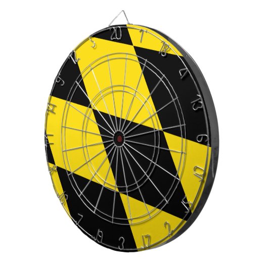 Dartbord met vlag van München, Duitsland (Voorkant Rechts)