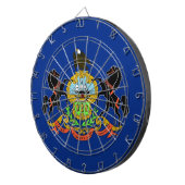 Dartbord met vlag van Pennsylvania, Verenigde Stat (Voorkant Rechts)