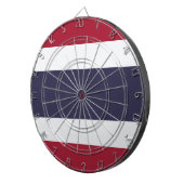 Dartbord met vlag van Thailand (Voorkant Rechts)