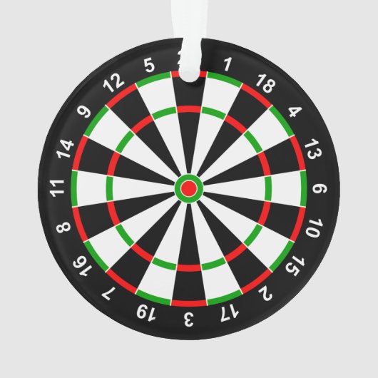 Dartbord Ornament (achterkant)